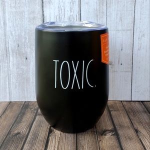Rae Dunn Toxic Wine Tumbler Mug